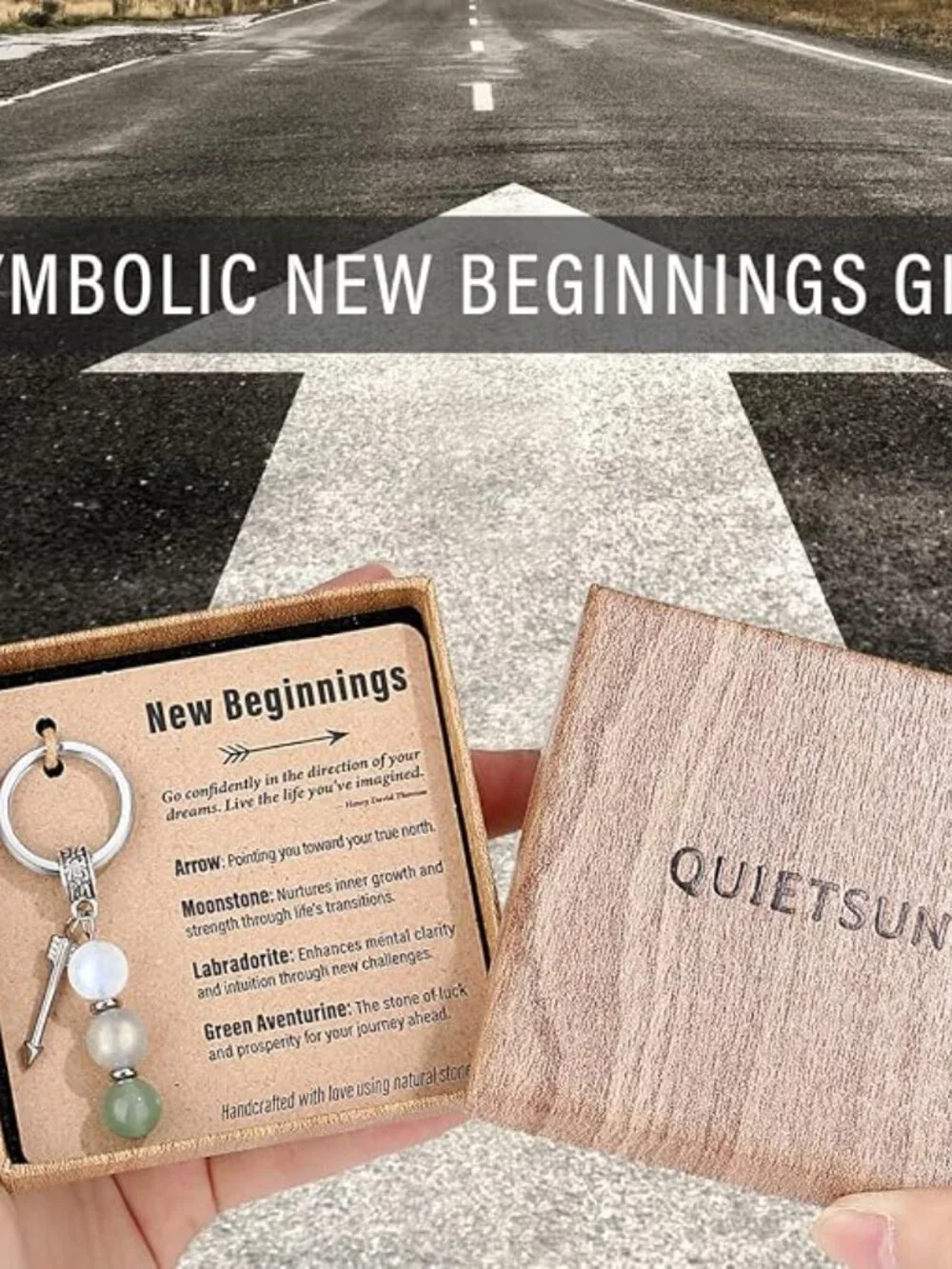 NIB - New Beginnings Keychain